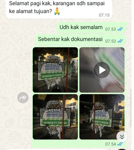 Pengiriman Papan Bunga Selamat Ipb Dramaga