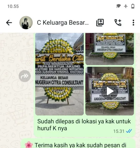 Pengiriman Papan Bunga Duka Ipb Dramaga